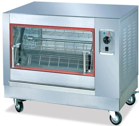 GATTO Electric Chicken Rotisserie - 4 Basket 12 Chickens